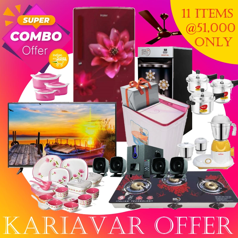 KARIYAVAR SPECIAL COMBO OFFER – TOTAL 11 PRODUCTS – INDIAN SALES